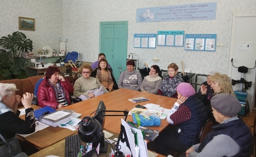 В КЦСОН Саратовского района состоялась очередная встреча в клубе «Доверие»