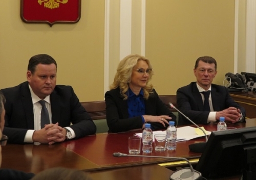 Татьяна Голикова представила Министра труда и социальной защиты Антона Котякова